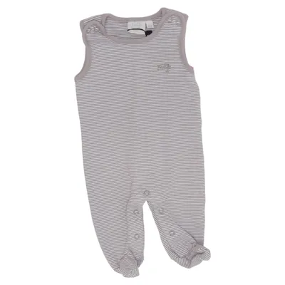 Rompers (Gray, White) from Feetje Cotton