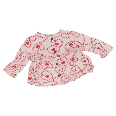 Chemise de pyjama (Blanc, Rouge) de Billieblush Viscose