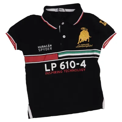 Poloshirt (Huracán Spyder) van Automobili Lamborghini Katoen