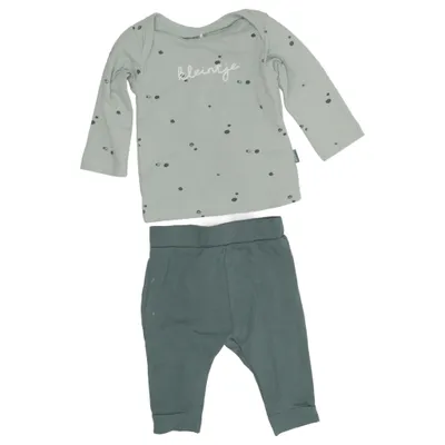 Ensemble (Vert) de Prénatal Élasthane, Coton biologique