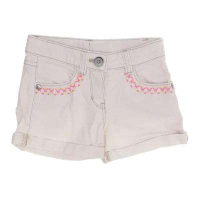 Short en jean (Beige) de Benetton Jeans Coton, Élasthane