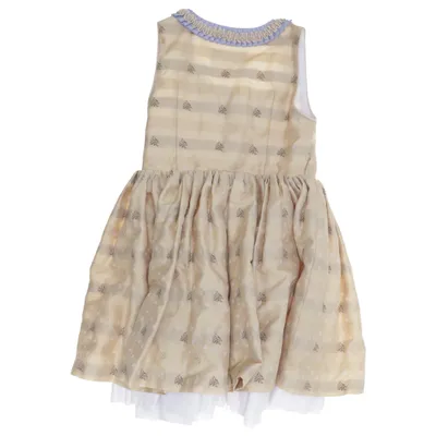 Dirndl (Beige, Blanc) de Alpin Coton, Polyester