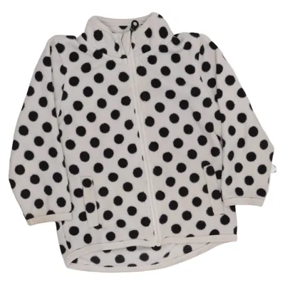 Fleecejakke (Hvid, Sort) fra Topomini Polyester