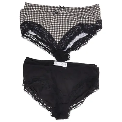 Trosor (Svart, Vit, Flerfärgad) från BPC Bonprix Collection Bomull, Elastan