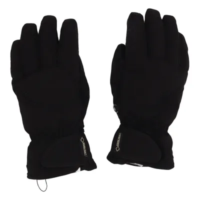 Gloves (Black) from Ziener Leather, Polyester