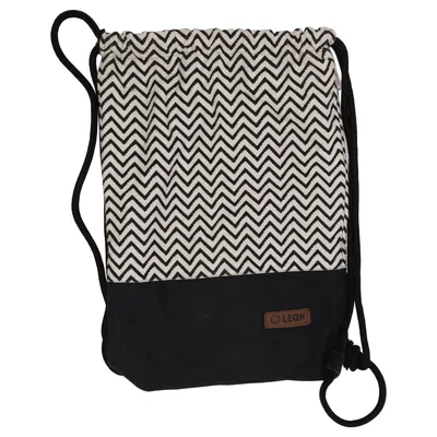 Sports bag (Black, White) from Leon