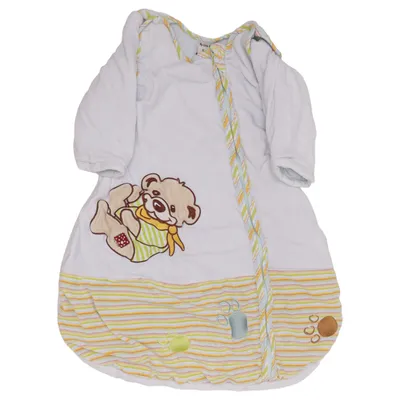 Baby Schlafsack (Weiß, Mehrfarbig) von My Little Bear Baumwolle, Polyester