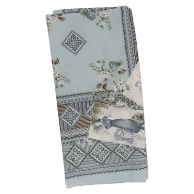 Cache-col (Bleu, Multicolore) Polyester