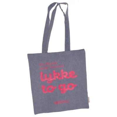 Tygpåse (Blå, Rosa) från Meda Bomull