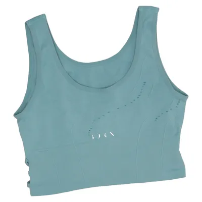 Sports bra (Blue) from Born Elastane, Polyamide