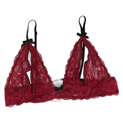 Bralette (Röd) från Cottelli Collection Elastan, Polyamid