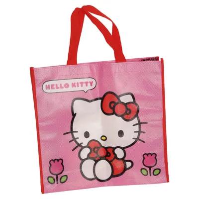 Stofpose (Pink, Rød, Hvid) fra Hello Kitty