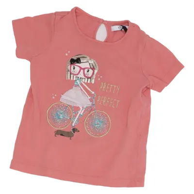 T-shirt (Pink) from M&S Kids Cotton