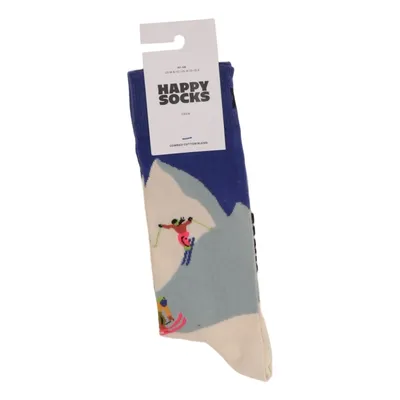Strømper (Blå, Flerfarvet) fra Happy Socks Bomuld, Elastan, Polyamid