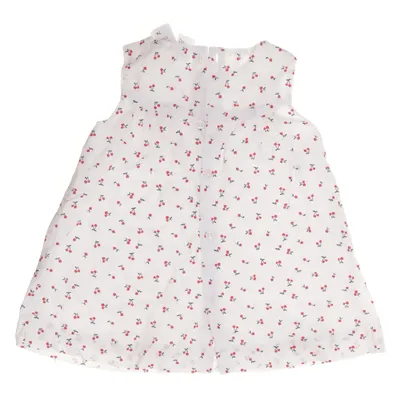 Klänning (Vit, Röd) från Baby Club Bomull