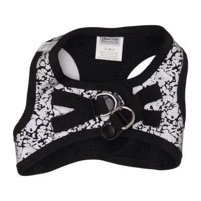 Dog harness (Black, Silver) from AniOne