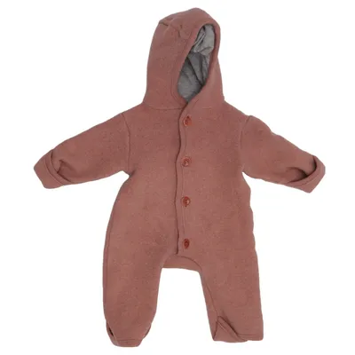 Rompers (Pink) from Disana Cotton, Wool