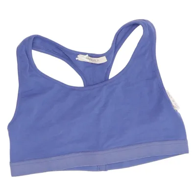 Brassière (Bleu) de Mandala Élasthane, Coton biologique, Tencel