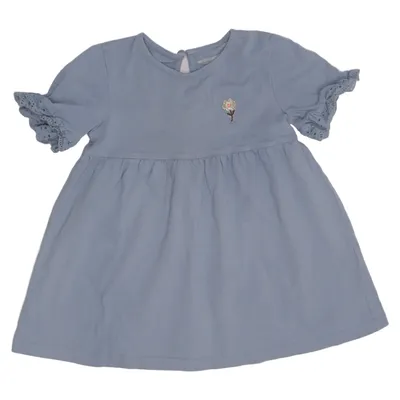 Robe (Bleu) de Vertbaudet Coton