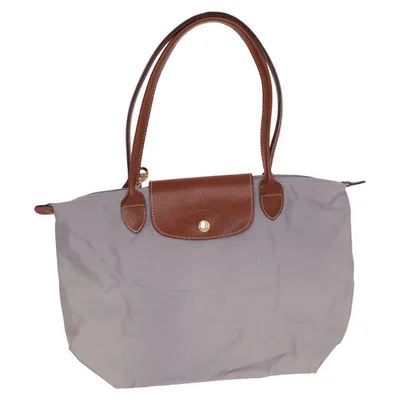 Skuldertaske (Grå, Brun) fra Longchamp