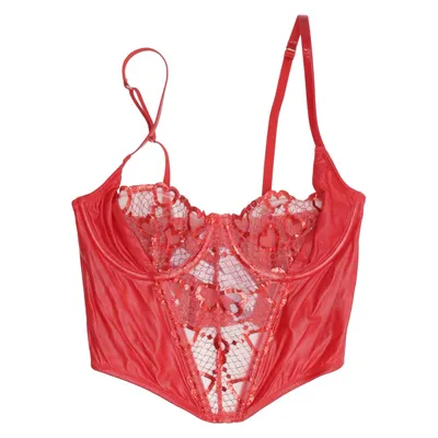 Bustier (Rouge) de Savage x Fenty Polyuréthane