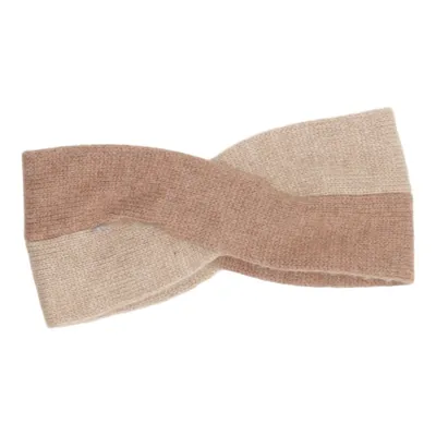 Headband (Beige, Brown) from Roeckl Angora, Cashmere, Polyamide, Viscose, Wool