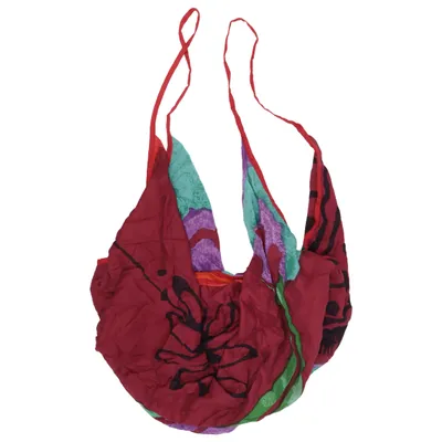 Canvas bag (Red, Purple, Green) from Tridagna Cotton