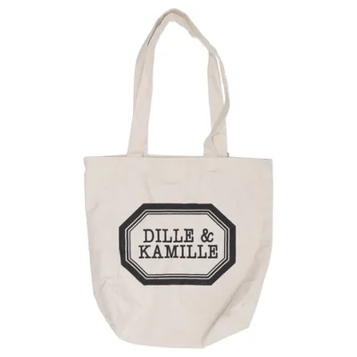 Stoffbeutel (Beige) von Dille & Kamille Recycelte Baumwolle