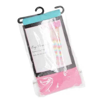 Leg warmers (Rainbow Leg Warmers) from Leg Avenue