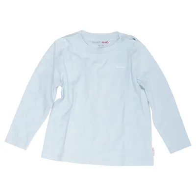 Lange mouwen shirt (Blauw) van Bornino Katoen