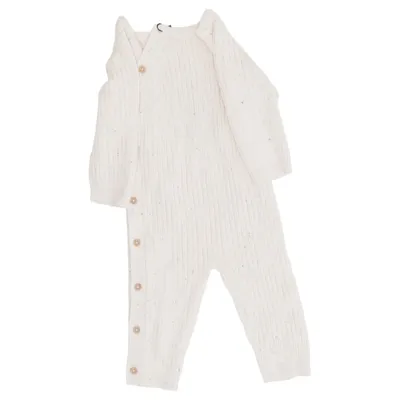 Sparkedragt (Beige) fra Baby Bomuld, Polyester