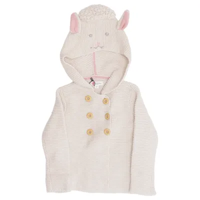 Cardigan (Beige) from Baby Boden Cotton, Polyamide, Wool