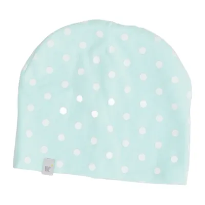 Bonnet (Turquoise, Blanc) de Kaxs by KappAhl Coton, Élasthane