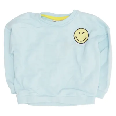 Sweatshirt (Blauw) van Smiley World Katoen