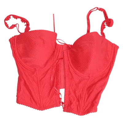 Bustier (Rood) van Desiree Elastaan, Polyamide, Polyester, Viscose