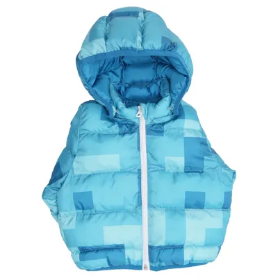 Winterjas (Blauw, Meerkleurig) van Adidas Polyester