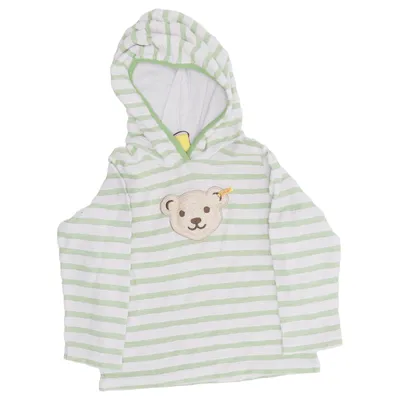 Hoodie (Green, White) from Steiff Cotton
