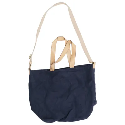 Stoffbeutel (Blau, Beige) von Gap Baumwolle, Lederimitat