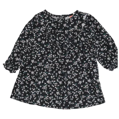 Dress (Black, White) from Koton Baby Cotton