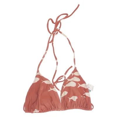 Haut de bikini (Marron, Beige) de Princess Élasthane, Polyamide