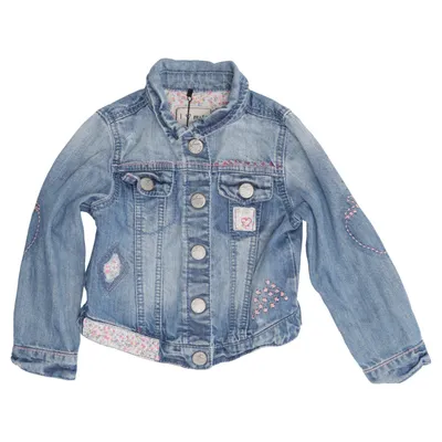 Denim jacket (Blue, Multicolored) from I Love Next Cotton