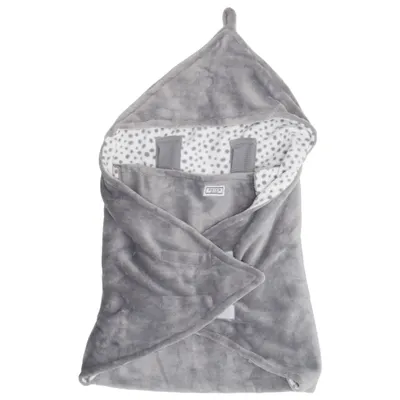 Couverture de bébé (Gris, Blanc) de MEYCO Polyester