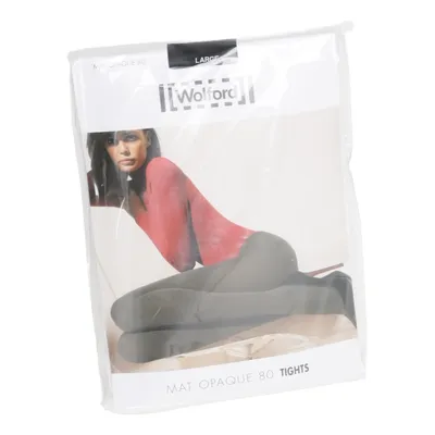 Strømpebukser (Mat Opaque 80) fra Wolford Bomuld, Elastan, Polyamid