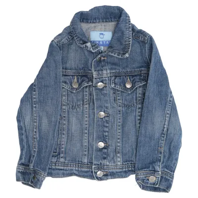 Veste en jean (Bleu) de Tik & Tak Coton