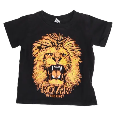 T-shirt (Black, Orange) from Dopo Dopo Boys Cotton