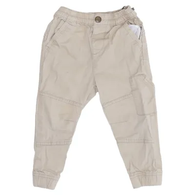 Cargo broek (Beige) van Primark Cares Katoen, Elastaan