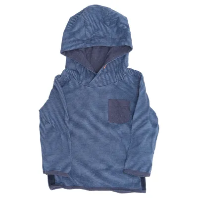 Capuchon sweater (Blauw, Grijs) van Topomini Katoen, Polyester