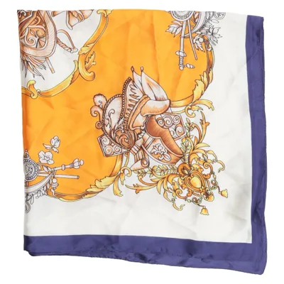 Neckerchief (Orange, White, Blue) Polyester