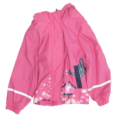 Regnjacka (Rosa, Blå) från Kiki & Koko Polyester, Polyuretan