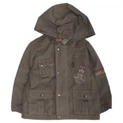 Safarijacke (Braun) von Safari Baumwolle, Polyester
